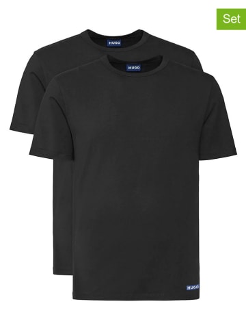 Hugo Boss Fashion 2er-Set: Shirts in Schwarz