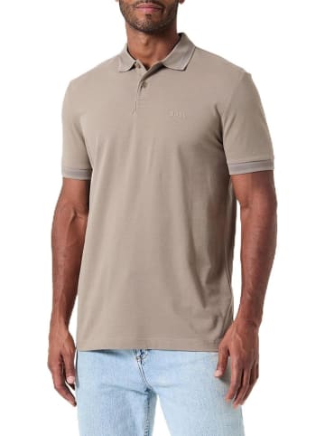 Hugo Boss Fashion Koszulka polo w kolorze szarobrązowym