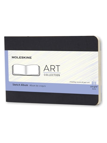 Moleskine Szkicownik "Sketch Album" w kolorze czarnym - 14 x 9 cm