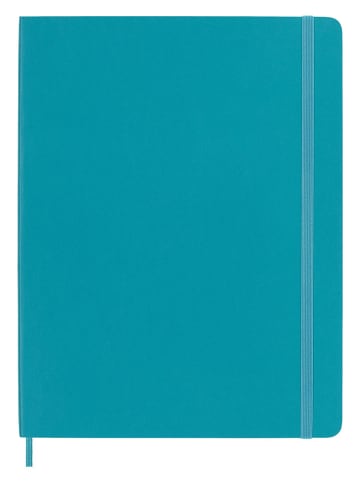 Moleskine Liniertes Notizbuch in Türkis - (B)19 x (H)25 cm