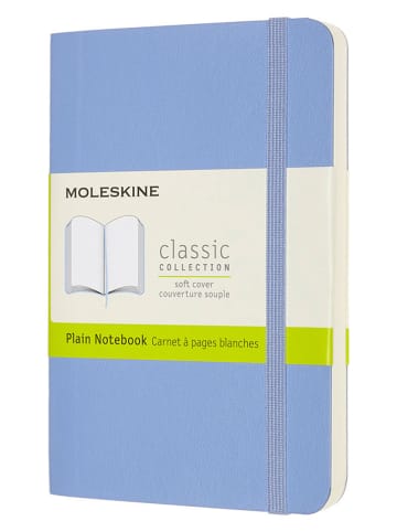 Moleskine Blanko Notizbuch in Lila - (B)9 x (H)14 cm