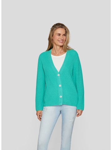 Rabe Cardigan in Türkis