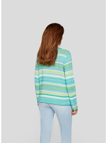 Rabe Pullover in Türkis/ Grün