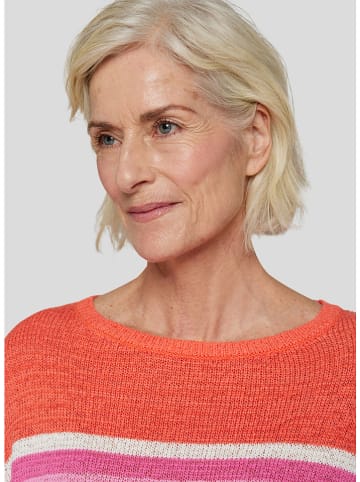 Rabe Pullover in Orange/ Pink