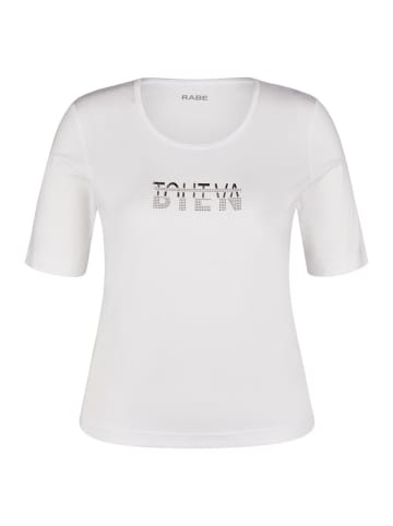 Rabe Twinset in Weiß/ Beige