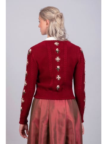 Edelnice Wollcardigan "Lucia" in Bordeaux