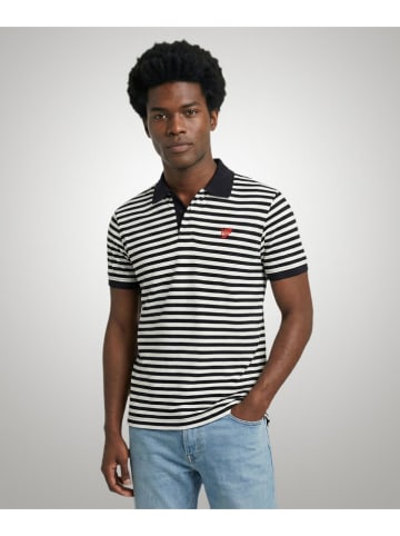 McGregor Poloshirt donkerblauw/wit