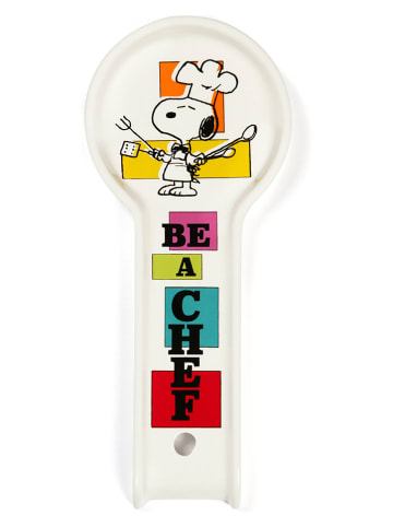 Trendy Kitchen by EXCÉLSA Löffelablage "Peanuts Be" in Weiß/ Bunt - (L)25,5 cm