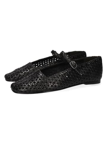 MELVIN & HAMILTON Leder-Spangenballerinas "Bexley 10" in Schwarz