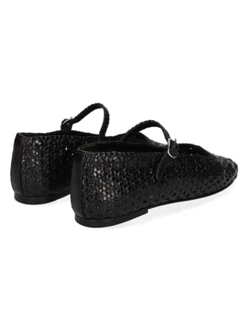 MELVIN & HAMILTON Leder-Spangenballerinas "Bexley 10" in Schwarz