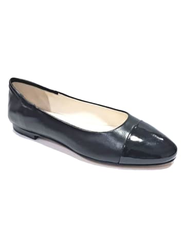 MELVIN & HAMILTON Leren ballerina's "Lettie 1" zwart