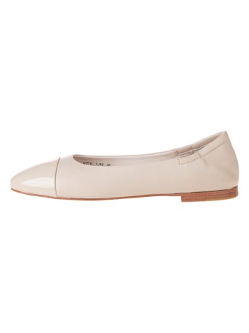 MELVIN & HAMILTON Leder-Ballerinas in Beige