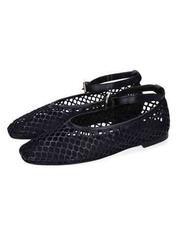 MELVIN & HAMILTON Leder-Spangenballerinas "Evita 1" in Schwarz