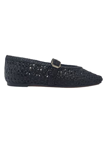MELVIN & HAMILTON Leren ballerina's met bandje "Bexley 4" zwart