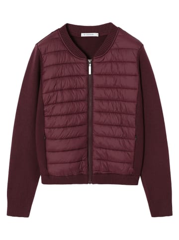 Übergangsjacke in Bordeaux