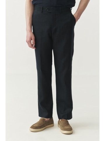 TATUUM Leinen-Hose "John" in Dunkelblau