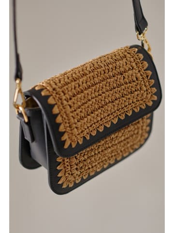 TATUUM Umhängetasche in Schwarz - (B)18 x (H)15 cm
