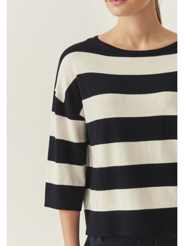 TATUUM Bluse in Weiß/ Schwarz