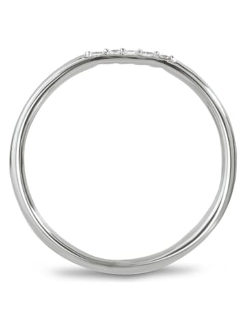 DIA DIAMONDS Zilveren ring met diamanten