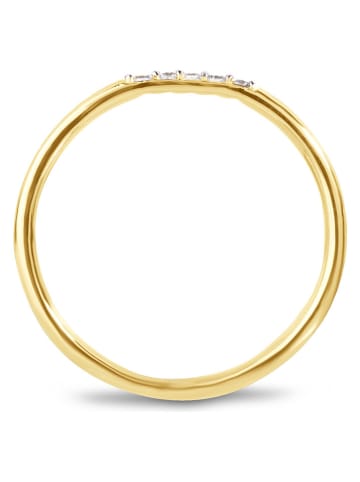 DIA DIAMONDS Vergold. Ring mit Diamanten