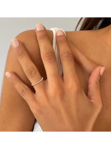 DIA DIAMONDS Vergold. Ring mit Diamanten