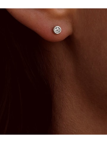 DIA DIAMONDS Zilveren oorstekers met diamanten