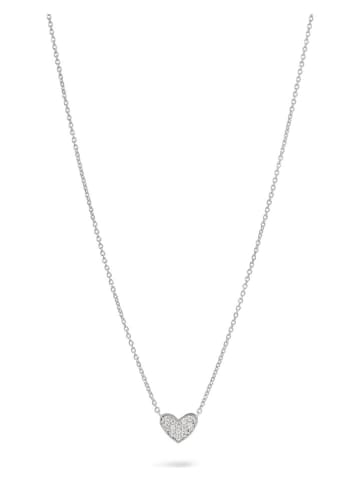 DIA DIAMONDS Silber-Halskette mit Anhänger - (L)40 cm