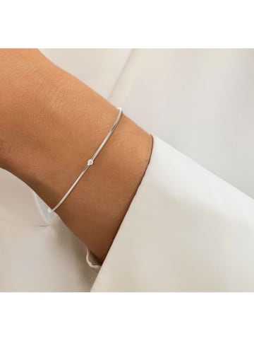 DIA DIAMONDS Srebrna bransoletka z diamentem