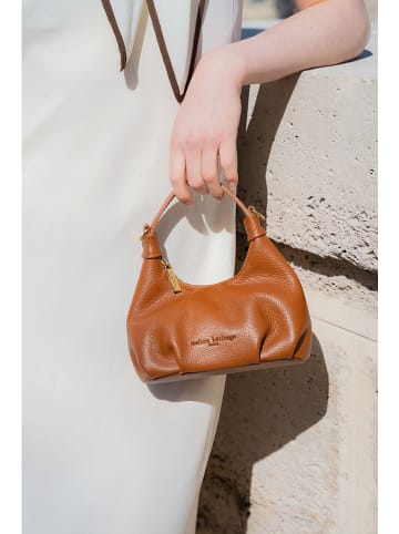 maison héritage PARIS Leren handtas "Costa" camel - (B)20 x (H)10 x (D)10 cm