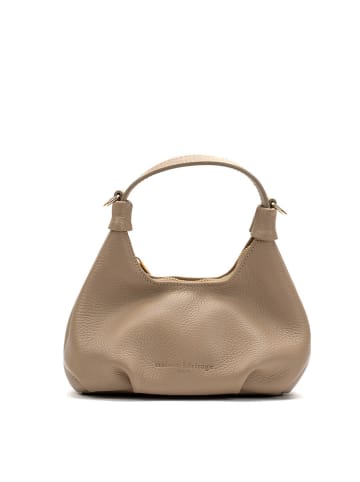 maison héritage PARIS Leren handtas "Costa" taupe - (B)20 x (H)10 x (D)10 cm
