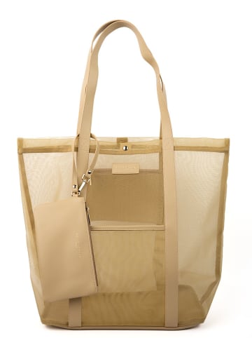 maison héritage PARIS Shopper "Blues" in Gold - (B)35 x (H)52 x (T)20 cm