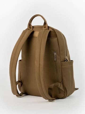 maison héritage PARIS Rucksack "Ren" in Taupe - (B)29 x (H)41 x (T)13 cm
