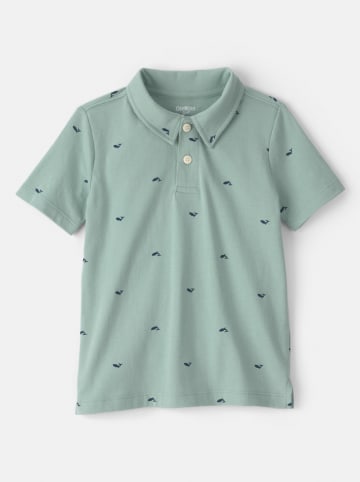 OshKosh Koszulka polo w kolorze zielonym
