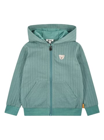 Steiff Sweatjacke in Grün