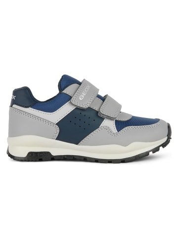 Geox Sneakers "Pavel" in Grau/ Blau