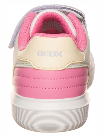 Geox Sneakers "Nettuno" in Weiß/ Pink