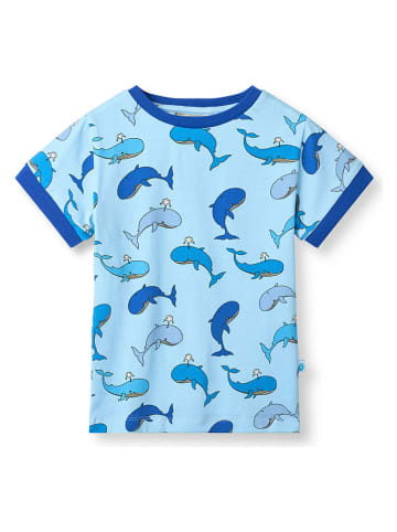 Småfolk Shirt "Elstar" in Hellblau