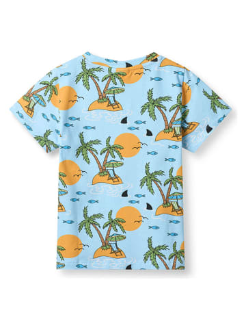 Småfolk Shirt "Gala" in Hellblau