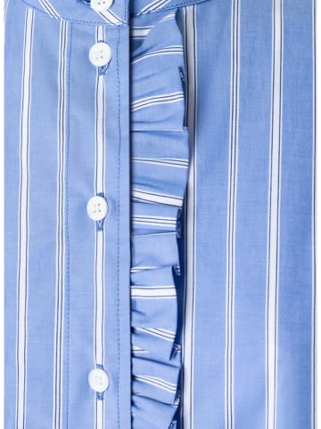 Maerz Muenchen Kleid in Hellblau/ Weiß