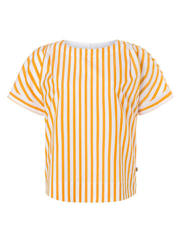 Maerz Muenchen Bluse in Orange/ Weiß
