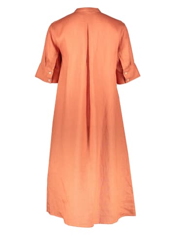 Maerz Muenchen Leinen-Kleid in Orange