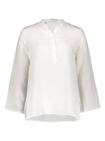 Maerz Muenchen Leinen-Bluse in Weiß