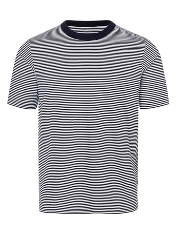 Maerz Muenchen Shirt in Dunkelblau/ Weiß