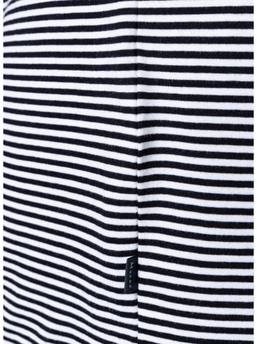 Maerz Muenchen Shirt in Dunkelblau/ Weiß