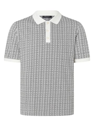 Maerz Muenchen Poloshirt in Weiß/ Schwarz