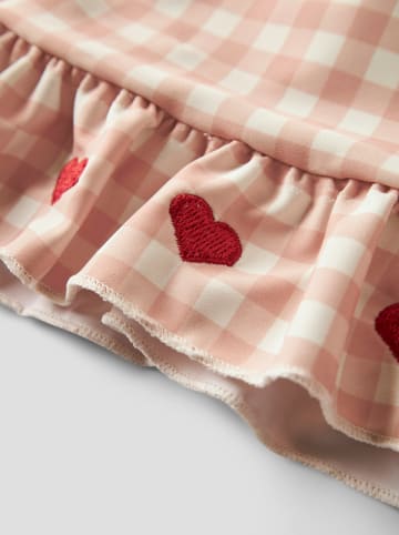 Lil Atelier Bikini "Finley" in Rosa/ Creme