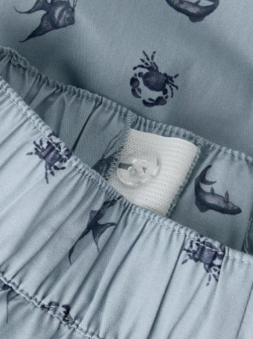 Lil Atelier Badeshorts "Andyn" in Hellblau
