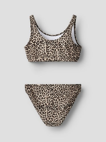 name it Bikini "Animal" w kolorze czarno-beżowym