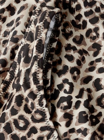 name it Bikini "Animal" in Beige/ Schwarz