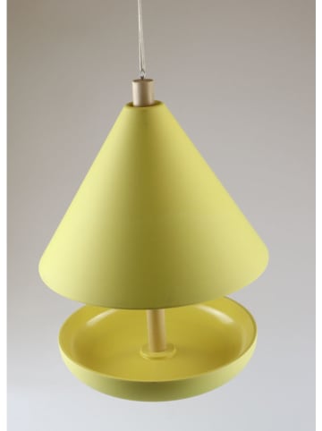 AM Design Domek w kolorze żółtym dla ptaków - wys. 14,5 x Ø 22 cm